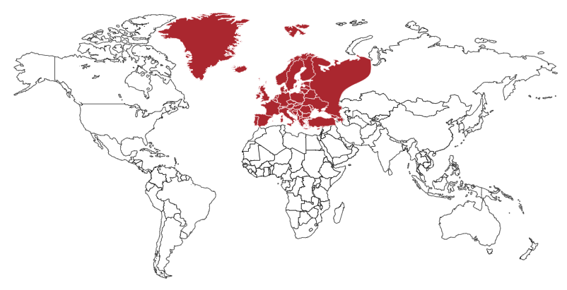 Map of Europe